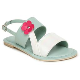Toothless Buckled Up Sandals - Green-image-36