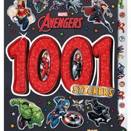 Marvel Avengers 1001 Stickers Book Sticker & Activity Avengers Books - English-13