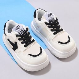 Oh! Pair Sport Shoes with Lace Up Closure - Black-image-70