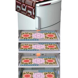 Dakshya Industries Fridge Top Cover and Fridge Mat Combo Set of 5-picture-36