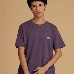 Albion By CnM Round Neck Drop-Shoulder Sleeves Pure Cotton T-shirt-picture-24
