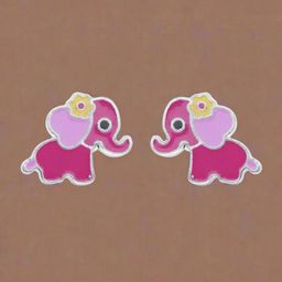 Nipura Animal Shaped Studs Earrings-5