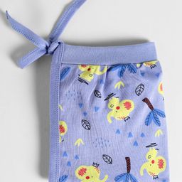 Child World Single Jersey Knit Cap Mitten & Booties Set with Elephant Print - Diameter 17.5 cm image 3