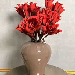 ERBA Red Lily Artificial Flower-11