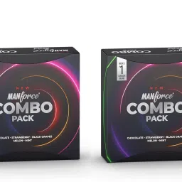 Combo Lubricated Dotted Condom | Assorted Flavors x Pack of 2 Condom-20