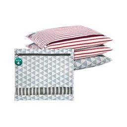 Aura Grey Set of 4 Regular Drawer Organiser Organisers-45