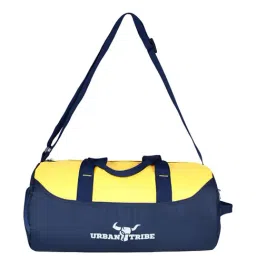 Urban Tribe Yellow & Navy Large Duffle Bag-28