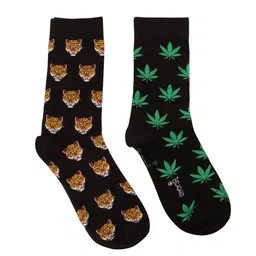 Thela Gaadi Pack Of 2 Patterned Calf-Length Socks-2