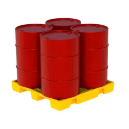 Swift Spill Containment Pallet Four Drum Polyethylene 1200x1200x160 mm, DSCP-SL4-1212 image 2