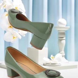 Elle Women's Green Casual Pumps-image-63