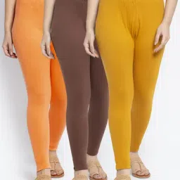 Gracit Multicolor Regular Fit Leggings-picture-16