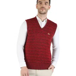 Monte Carlo Red Wool Sleeveless Sweater-picture-38