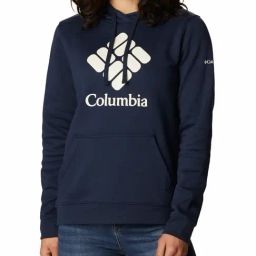 Columbia Navy Trek Graphic Hooded Sweatshirt-image-23