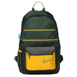 F Gear Inherent 22 Ltrs Green & Yellow Medium Backpack-picture-2