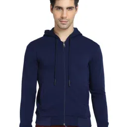 Dyca Navy Full Sleeves Hooded Sweatshirt-18