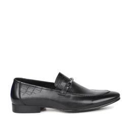 Atesber by Inc.5 Men's Black Formal Loafers-image-77
