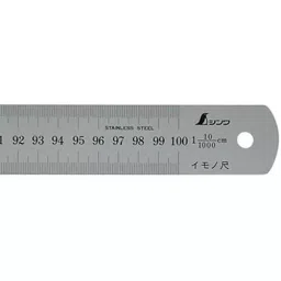 Shinwa Rules Stainless Steel Imono Scale cm Display Silver, 68536571-image-46