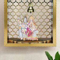 Art Street Gold Synthetic Wood Wall Art For Home D¿cor-image-70