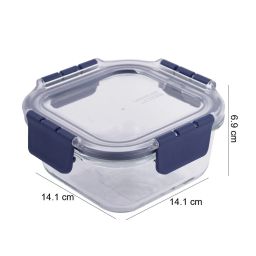 Lock & Lock Transparent Glass Airtight Containers With Lid image 5