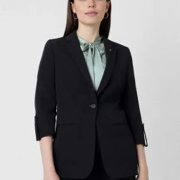 Van Heusen Black Plain Blazer-picture-47