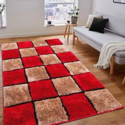 Romee Multi Polyester Geometric Carpets-image-10