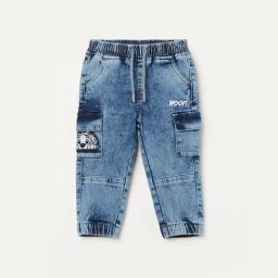 Juniors by Lifestyle Boys Mid Blue Jeans-picture-5