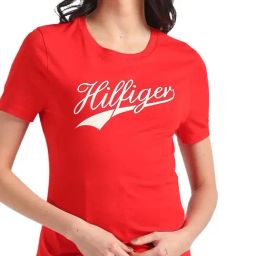 Tommy Hilfiger Fierce Red Slim Fit T-Shirt-picture-16