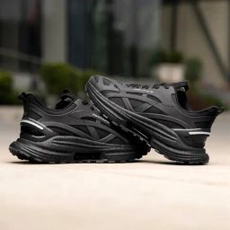 Red Tape Men's Urban Kicks Black Running Shoes-image-15