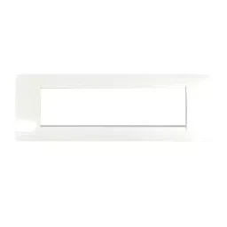 GreatWhite F-Wood Modular Plates 8 Module in White Color and Plastic Body, 20508-FWH-H (Pack of 10)-picture-43