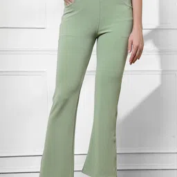 FITHUB Women High-Rise Trousers-image-32