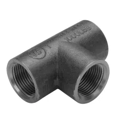 VS Steel TEE Forged 1000 LBS Black Size - 65 mm (2 1/2 inch)-image-98