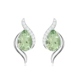 Kicky & Perky Pietra 925 Sterling Silver Earrings For Women-image-41