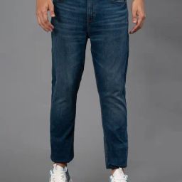Red Tape Blue Relaxed Fit Jeans-image-52