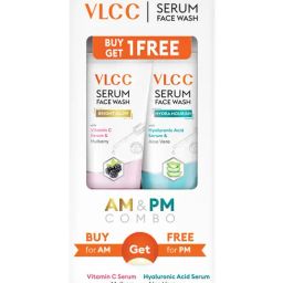 VLCC Bright Glow Mulberry for AM & Hydra Nourish Aloe Vera for PM Face Wash Combo-1