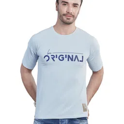 BE POSITIVE Men Typography Printed Cotton T-shirt-image-60