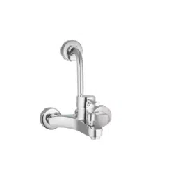 CASLLA Single Lever Wall Mixer with Provision Cloe Series Brass Chrome Finish Silver, COE-CHR-862324-picture-7