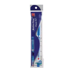 Cello Butterflow Ball Pen Cap Closure Type Blue Ink, 8907234014198-image-54