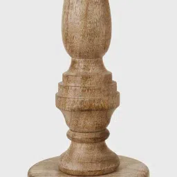 Fabindia Home Tvashti Natural Wood Table Lamp image 5