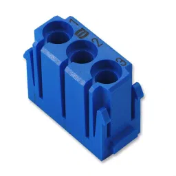 Harting Heavy Duty Connector Inserts / Modules HAN INSERT MOD, PNEU, 1.6/3.0/4.0MM, 0914 003 4501-4