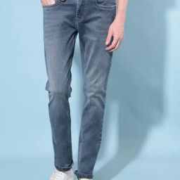 Crimsoune Club Blue Slim Fit Chinos-image-51