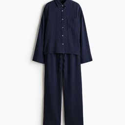 H&M Cotton Muslin Pyjamas-picture-22