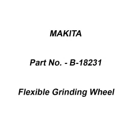 Makita Flexible Grinding Wheel AC36 Size 100X3X16 mm for General Steel, Part No B-18231-picture-25