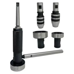 Assorts Imperial Die Holder Set 1MT Shank Tool Steel Circular for Threading & Tapping-picture-7