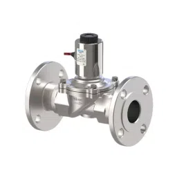 Uflow 24 V AC Flange End (NC) MCF Stainless steel Semilift 2/2 Way Operated Solenoid Valve MCN-403E-picture-24