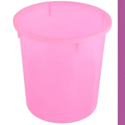 Kuber Industries Pink & Blue 3 Pieces Open Garbage Dustbins 5L image 3