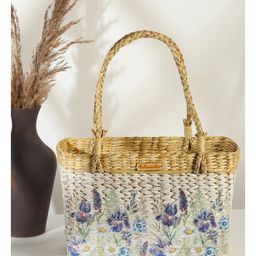 HABEREINDIA Tote Bag | Shopping Basket Bag | Shopping Bag | Women Handbag - White, Medium-image-47