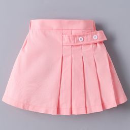 Mark & Mia Coton Solid Colour Skirtswith Pleated Design - Pink-image-55