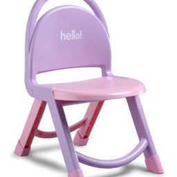 Babyhug Hello Kids Portable Non-Slip Folding Chair - Pink-22