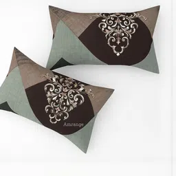 AMRANGE Polyester Rectangle Cushion Covers-26