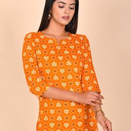 Rashmi Shree Creation Geometric Print Top image 3